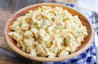 Deviled Egg Potato Salad – Barefeet within the Kitchen