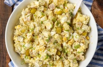 Dill Pickle Potato Salad – Barefeet within the Kitchen